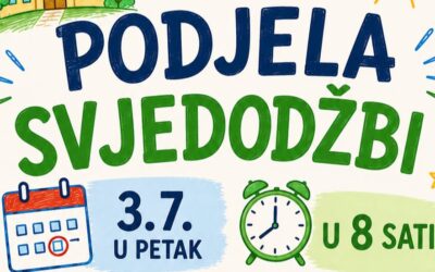 Podjela svjedodžbi 2026.